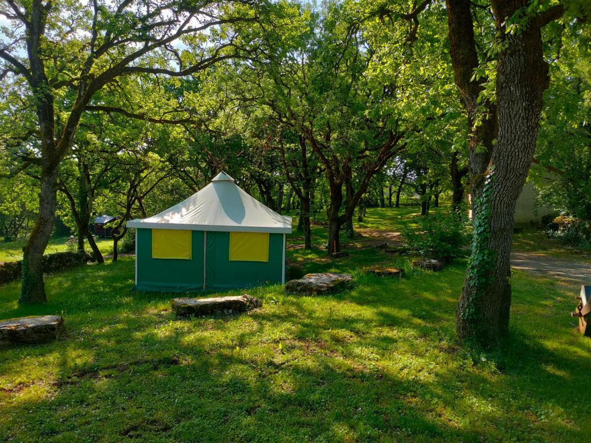 Camping Le Bel Air Mobil Home Le Cornouiller 4 Personnes Limogne-en-Quercy Luaran gambar